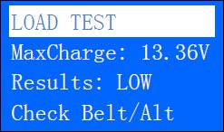 Battery Tester / Analyser- Charge Test - with load