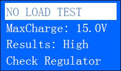 Battery Tester / Analyser - Charge Test - No load